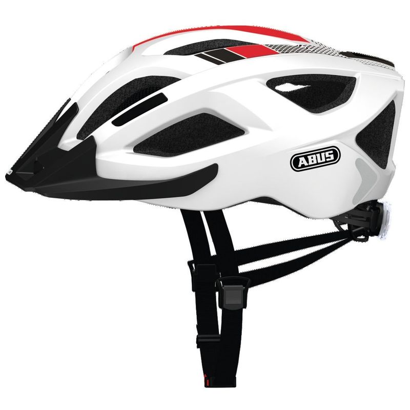 Kaciga za bicikliste ABUS Aduro 2.0 - Race White L