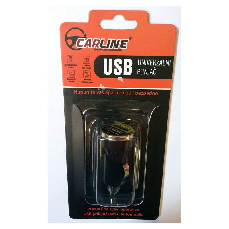 Usb punjač univerzalni manji CAR LINE