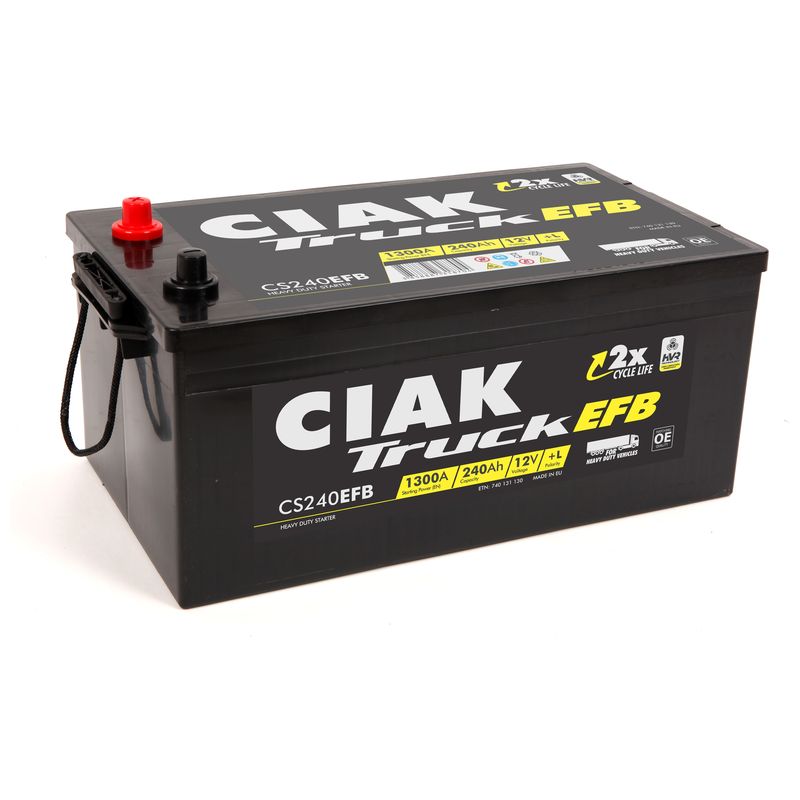 Akumulator Ciak Starter EFB 12V 240Ah +D