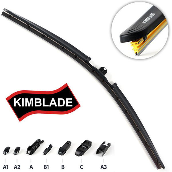 Metlica brisača flat silikonska 70cm KIMBLADE - crna